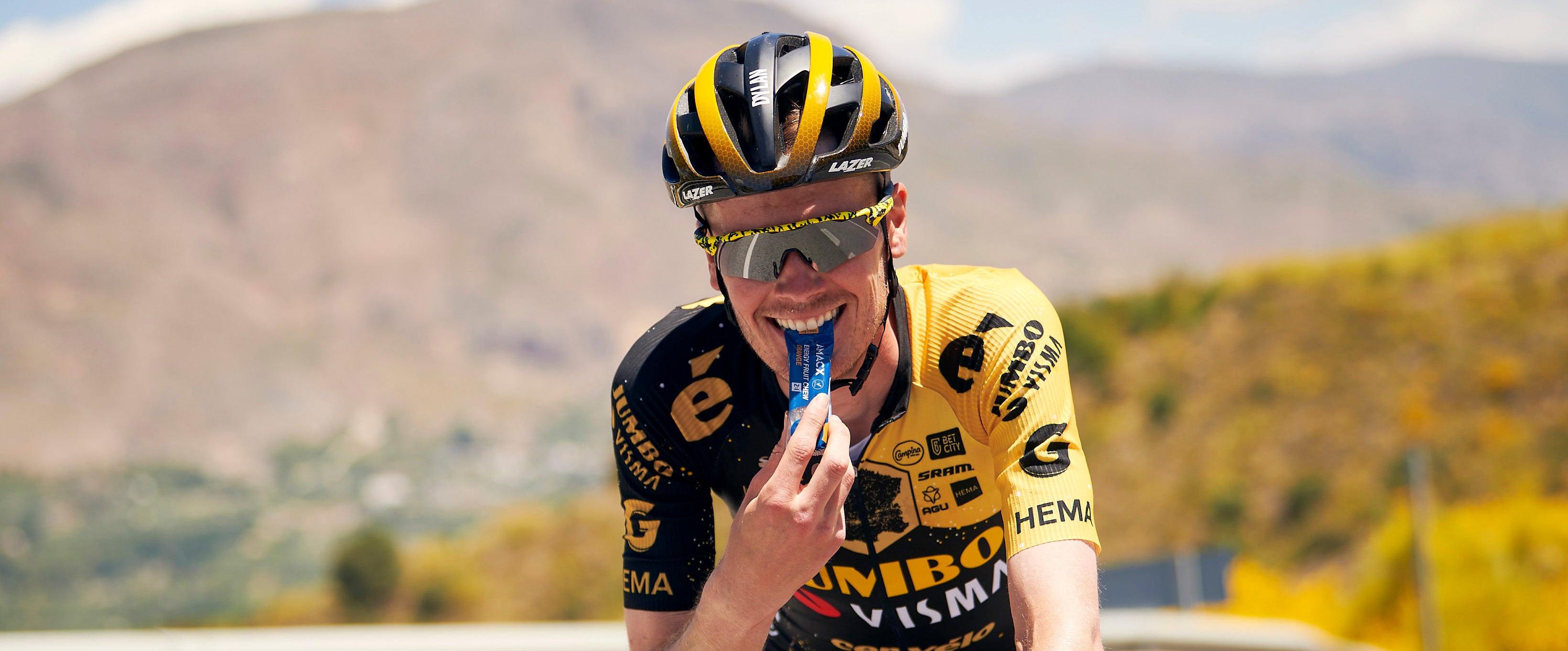 Nutrition for Jumbo Visma in the Tour