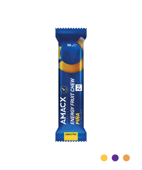 Energy Fruit Chew Piña | 12 pack